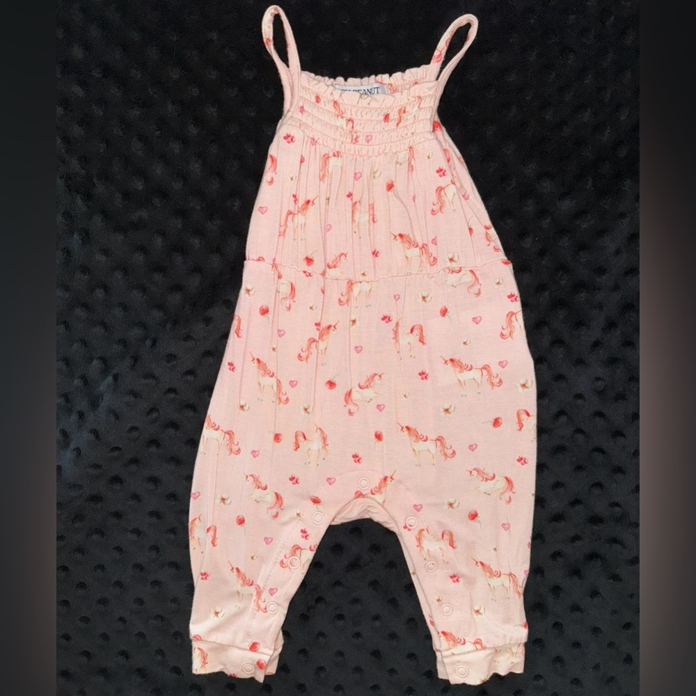 Bamboo girls romper